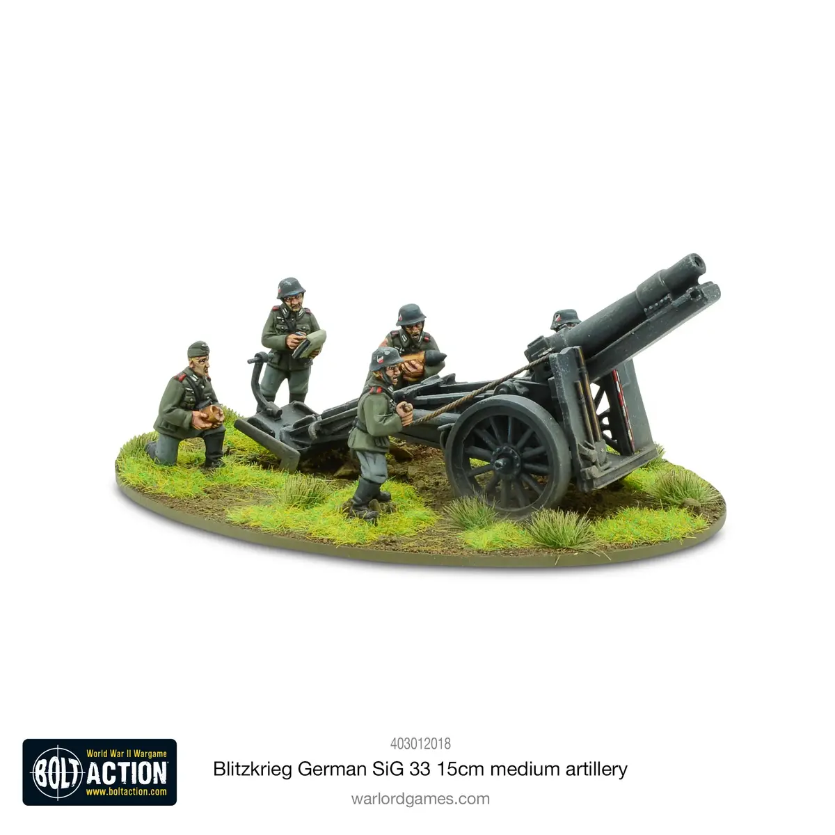 Blitzkrieg German Sig33 15Cm Howitzer (1939-42) (Blister) 1