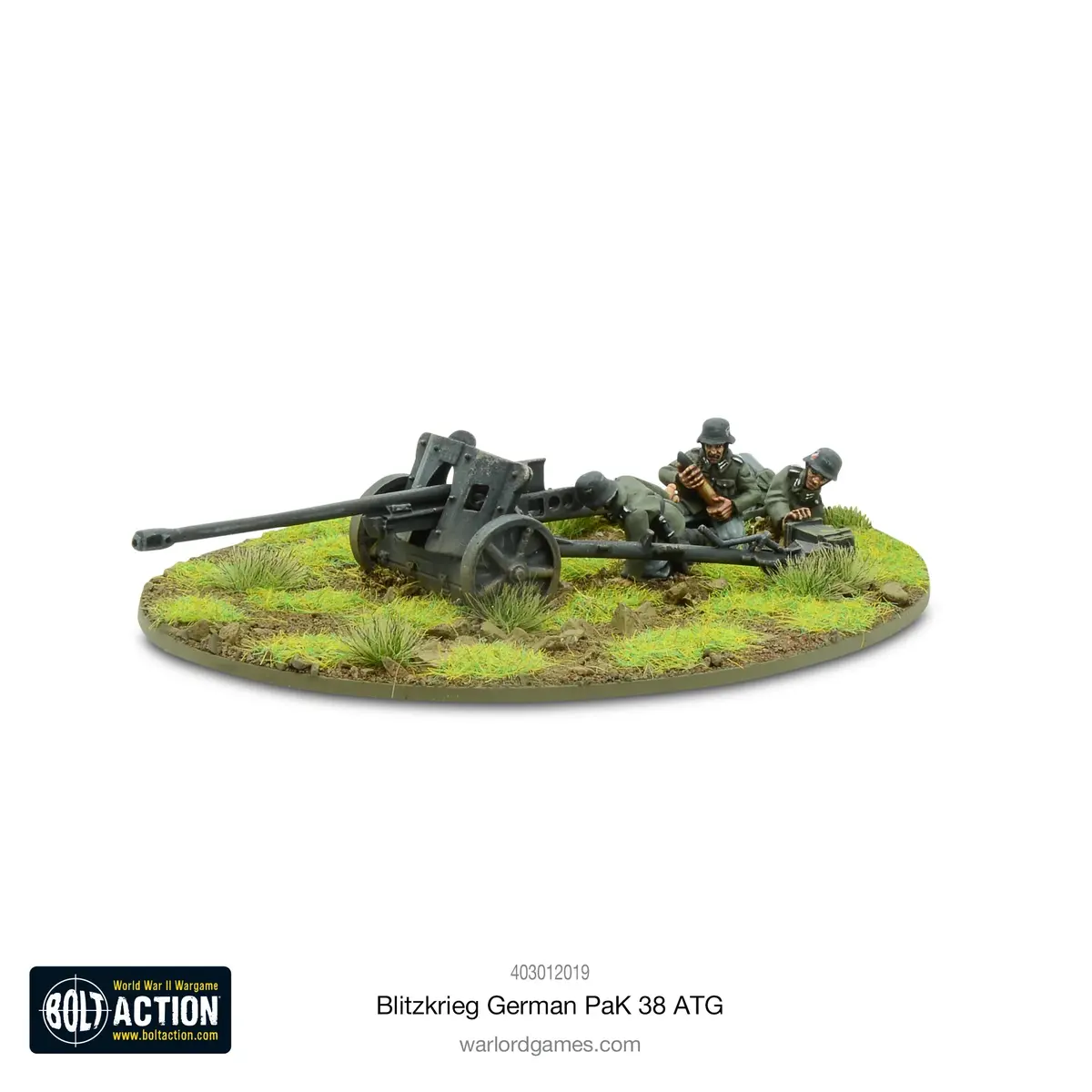 Blitzkrieg German Pak 38 Anti-Tank Gun (1941-42) (Blister) 1