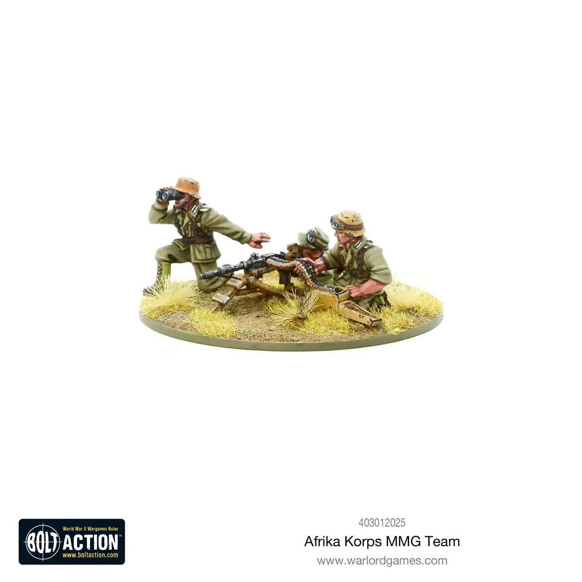 Afrika Korps Mmg Team (Blister) 1