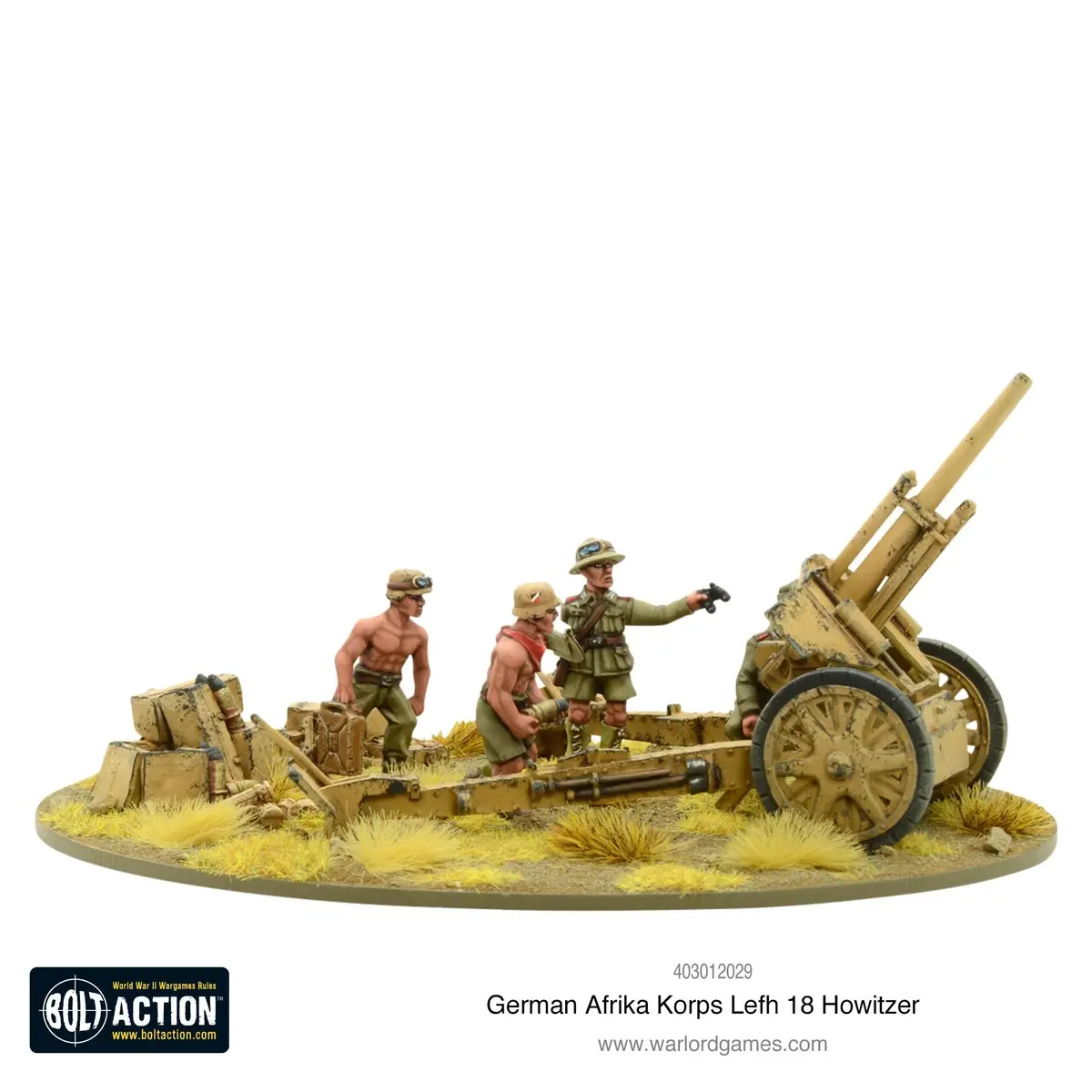Afrika Korps Lefh 18 10.5Cm Howitzer (1939-42) (Blister) 1