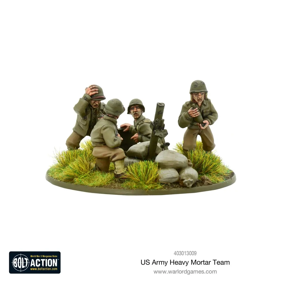 Us Army Heavy Mortar Team (Blister) 1