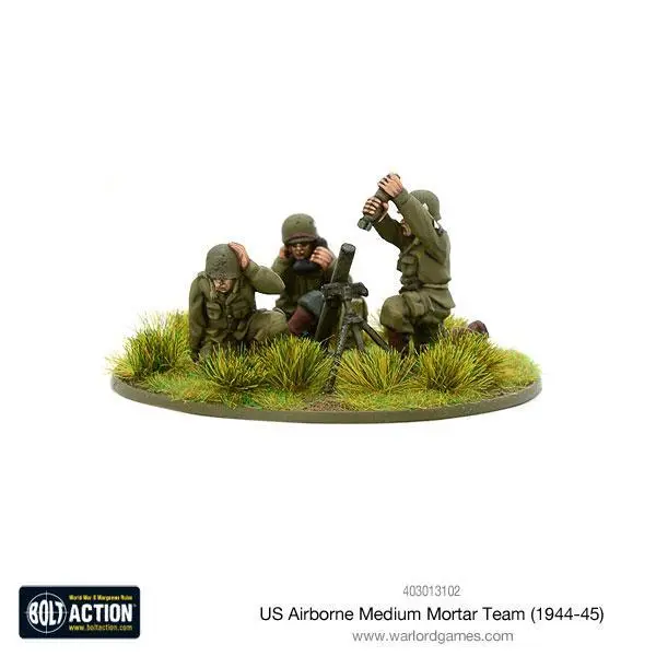 Us Airborne Medium Mortar Team (1944-45) (Blister) 1