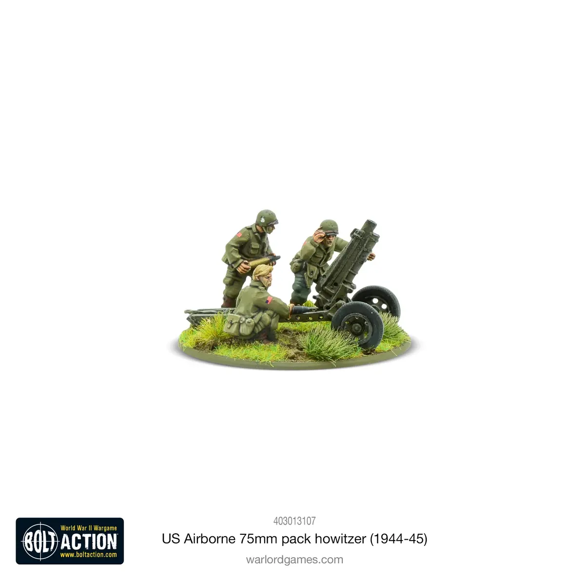 Us Airborne 75Mm Light Artillery (Blister) 1