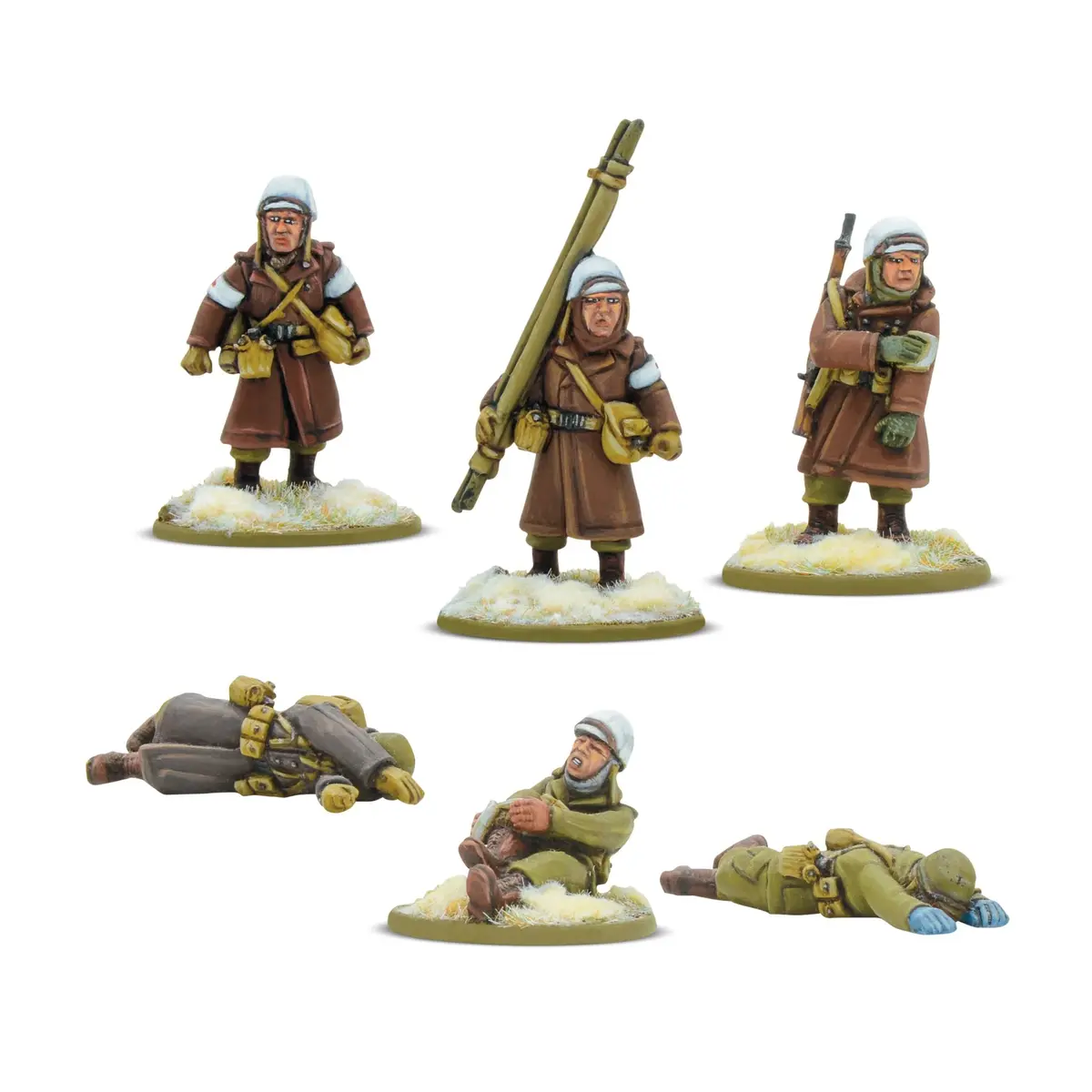 Us Army (Winter) Stretcher Team & Casualties (Blister) 1