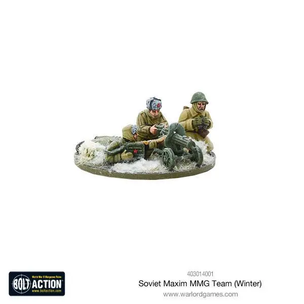 Soviet Maxim Mmg Team (Winter) (Blister) 1