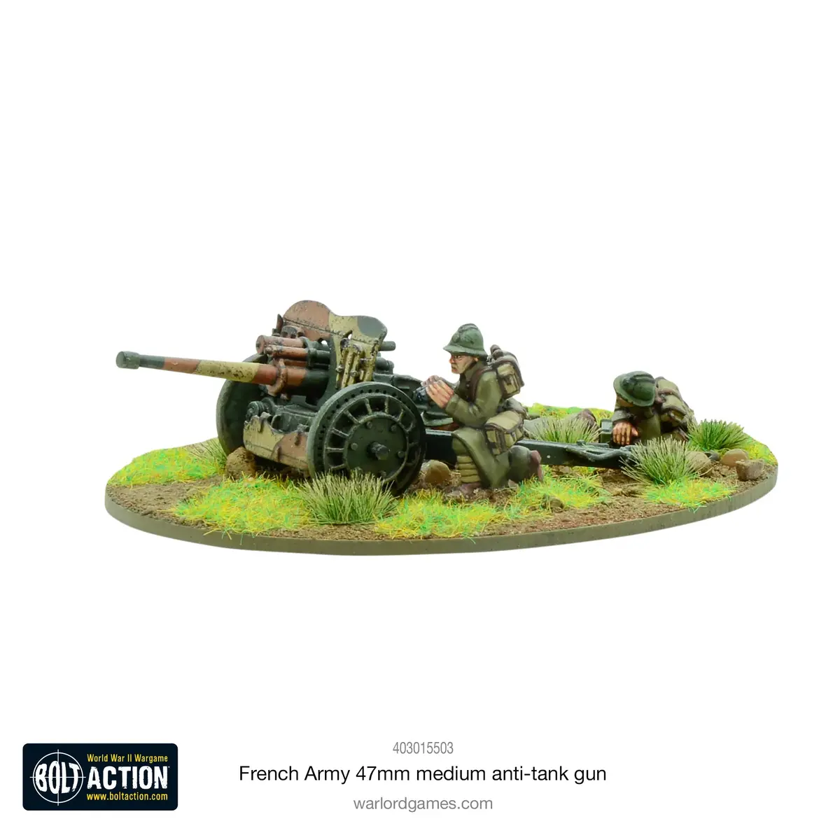 French 47Mm Medium Anti-Tank Gun (Blister) 1