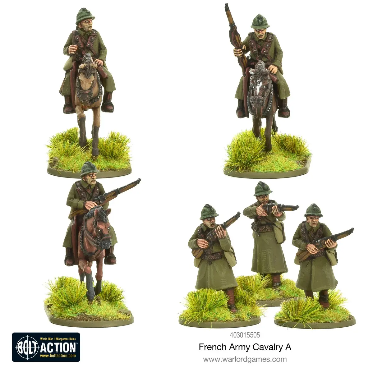 French Army Cavalry A (Blister) 1