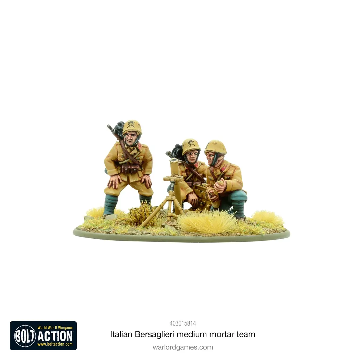 Italian Bersaglieri Medium Mortar Team (Blister) 1