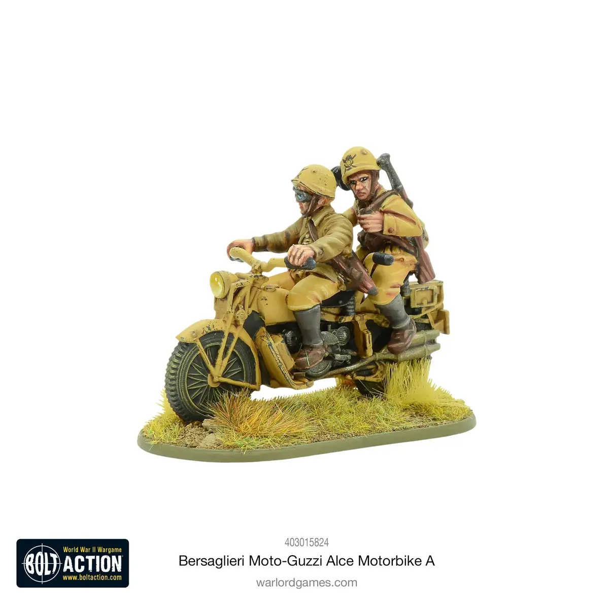 Bersaglieri Moto-Guzzi Alce Motorbike A (Blister) 1