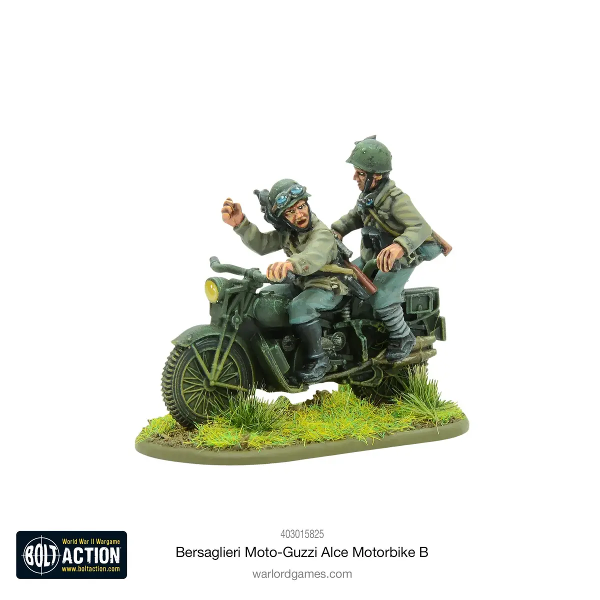 Bersaglieri Moto-Guzzi Alce Motorbike B (Blister) 1