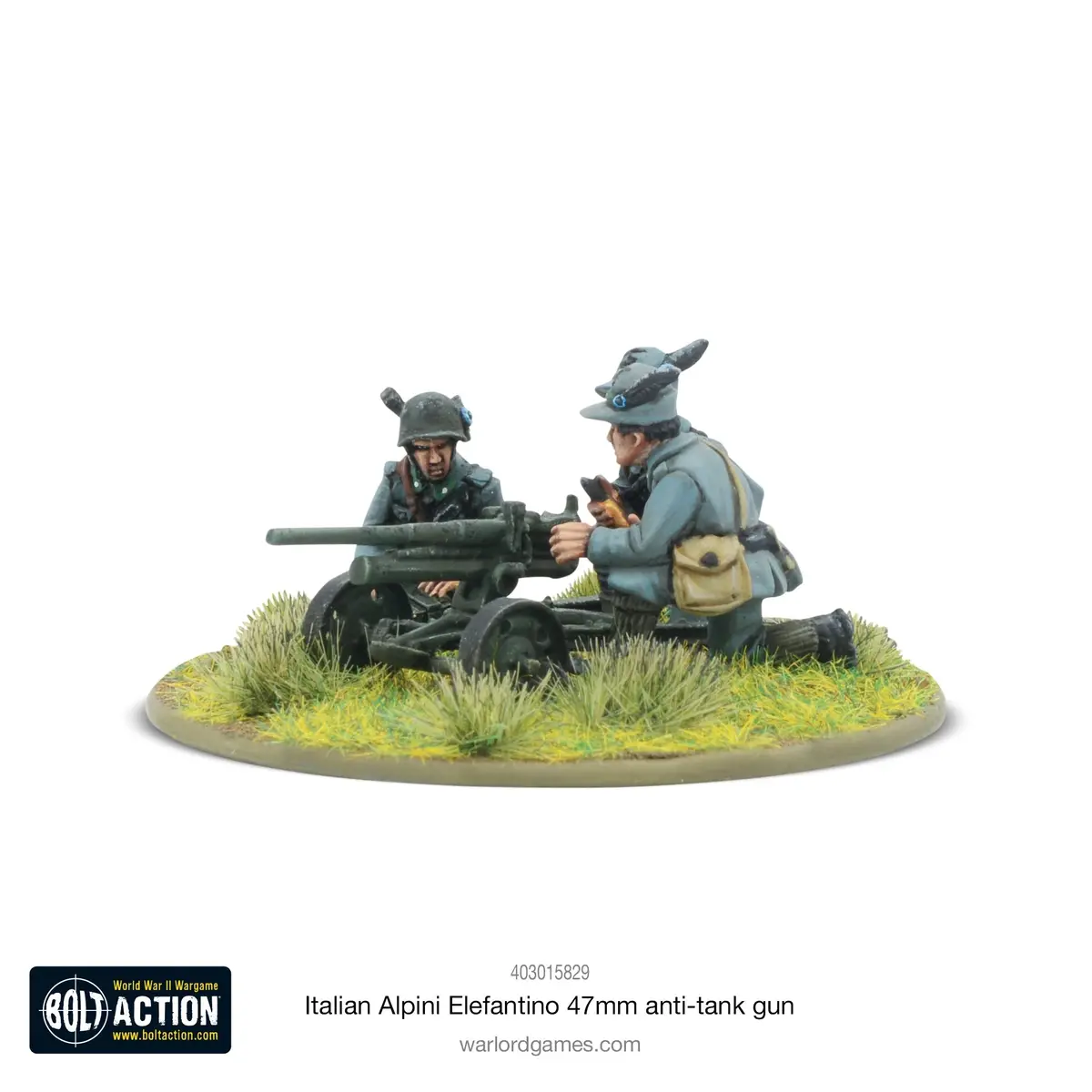 Alpini Elefantino 47Mm Anti-Tank Gun (Blister) 1
