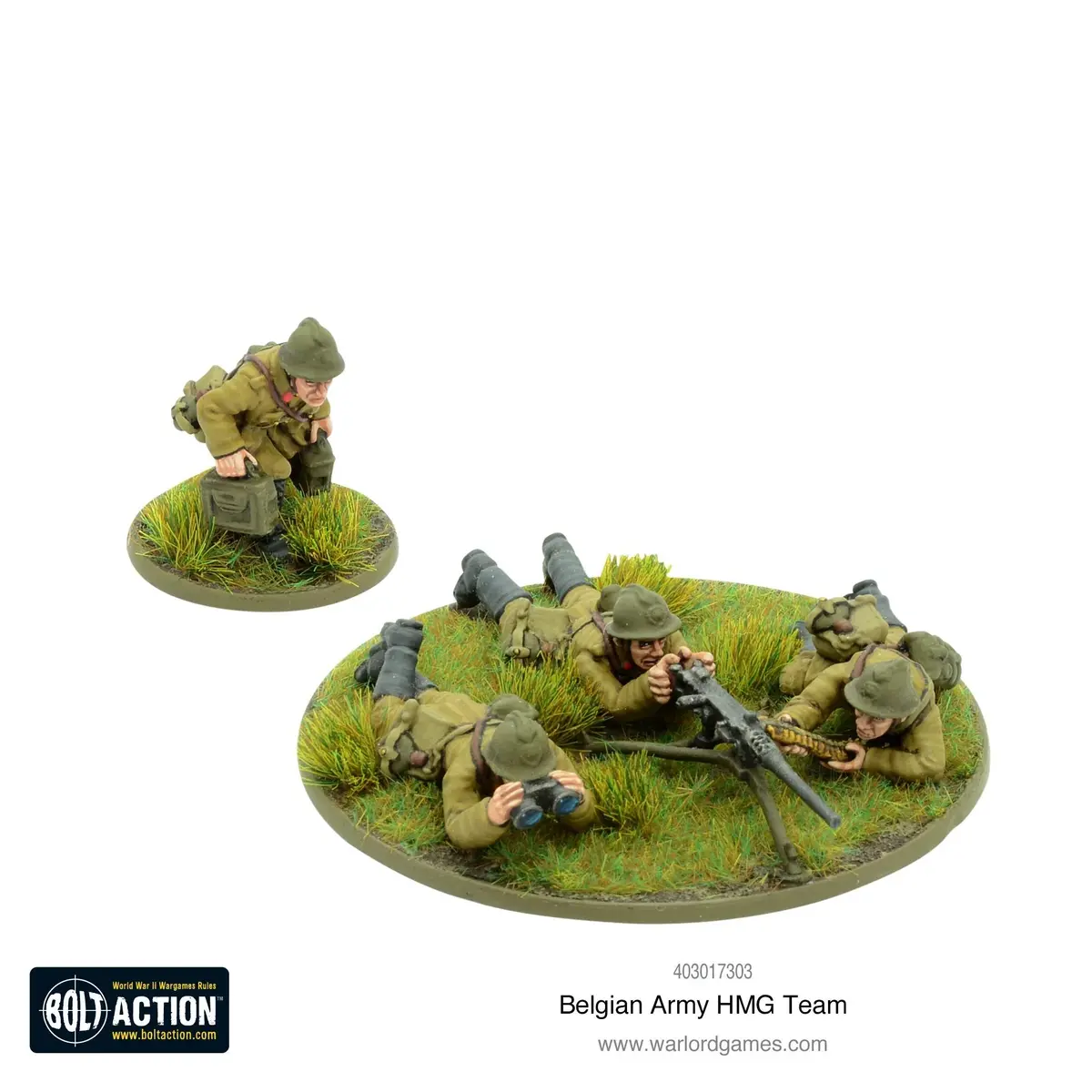 Belgian Army Hmg Team (Blister) 1