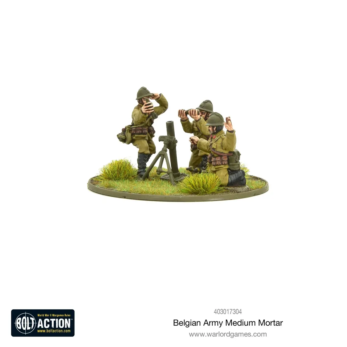 Belgian Army Medium Mortar (Blister) 1