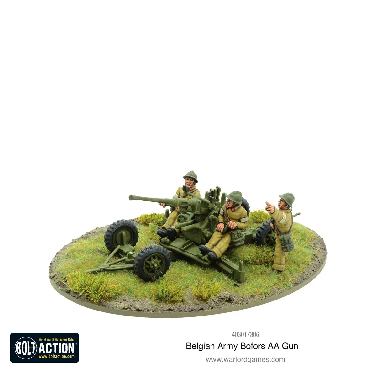 Belgian Army Bofors Aa Gun (Blister) 1
