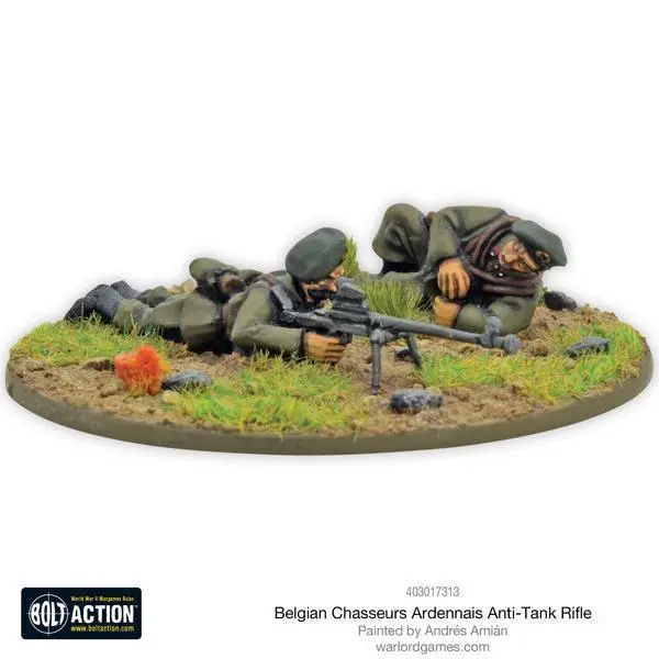 Belgian Chasseurs Ardennais Anti-Tank Rifle (Blister) 1