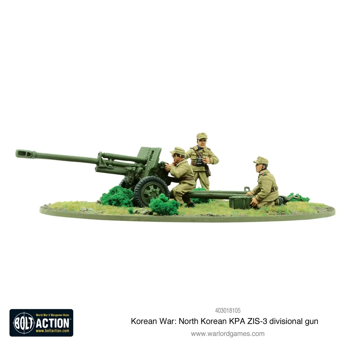 North Korean Zis-3 76Mm Divisional Gun (Blister) 1