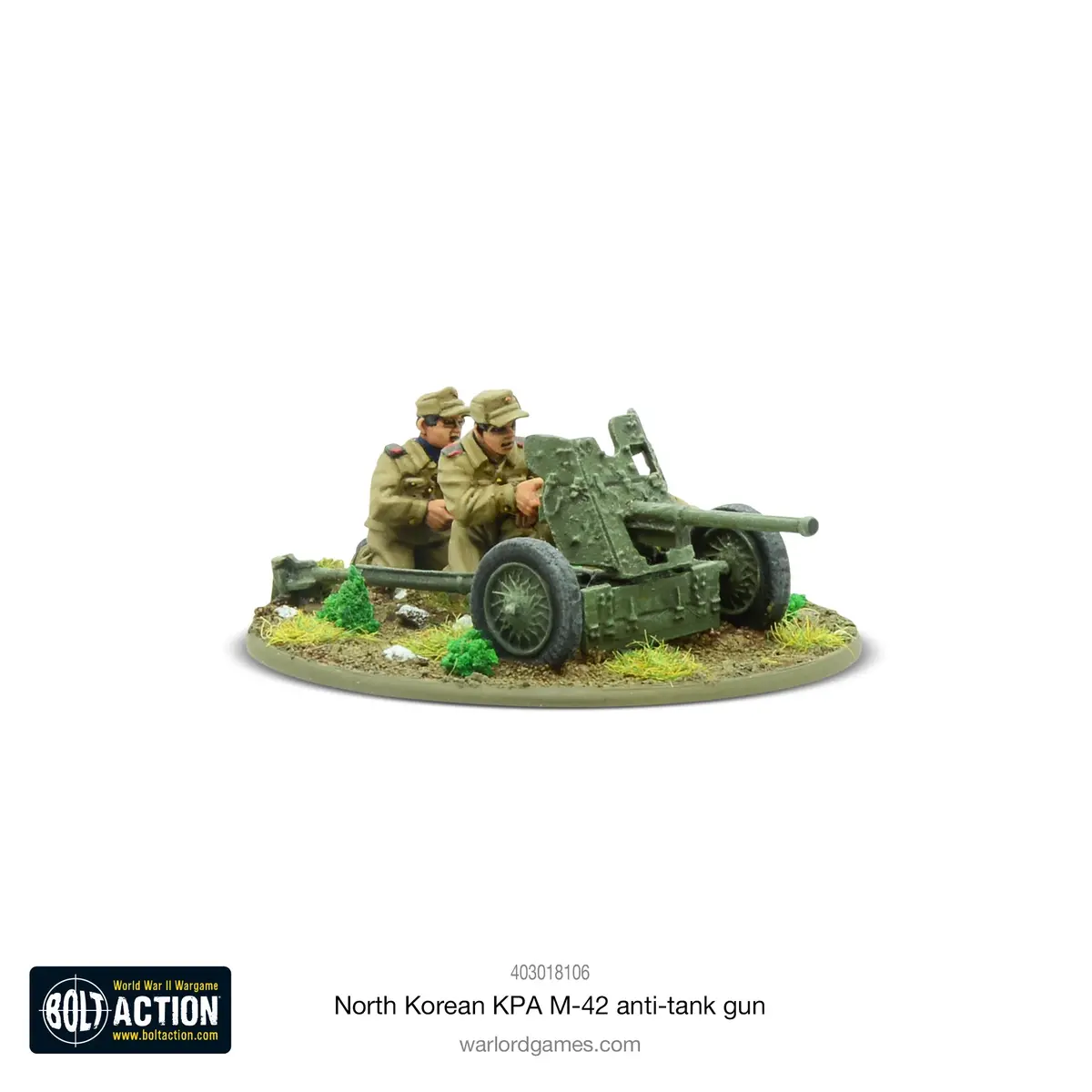 North Korean Kpa M-42 Anti-Tank Gun (Blister) 1