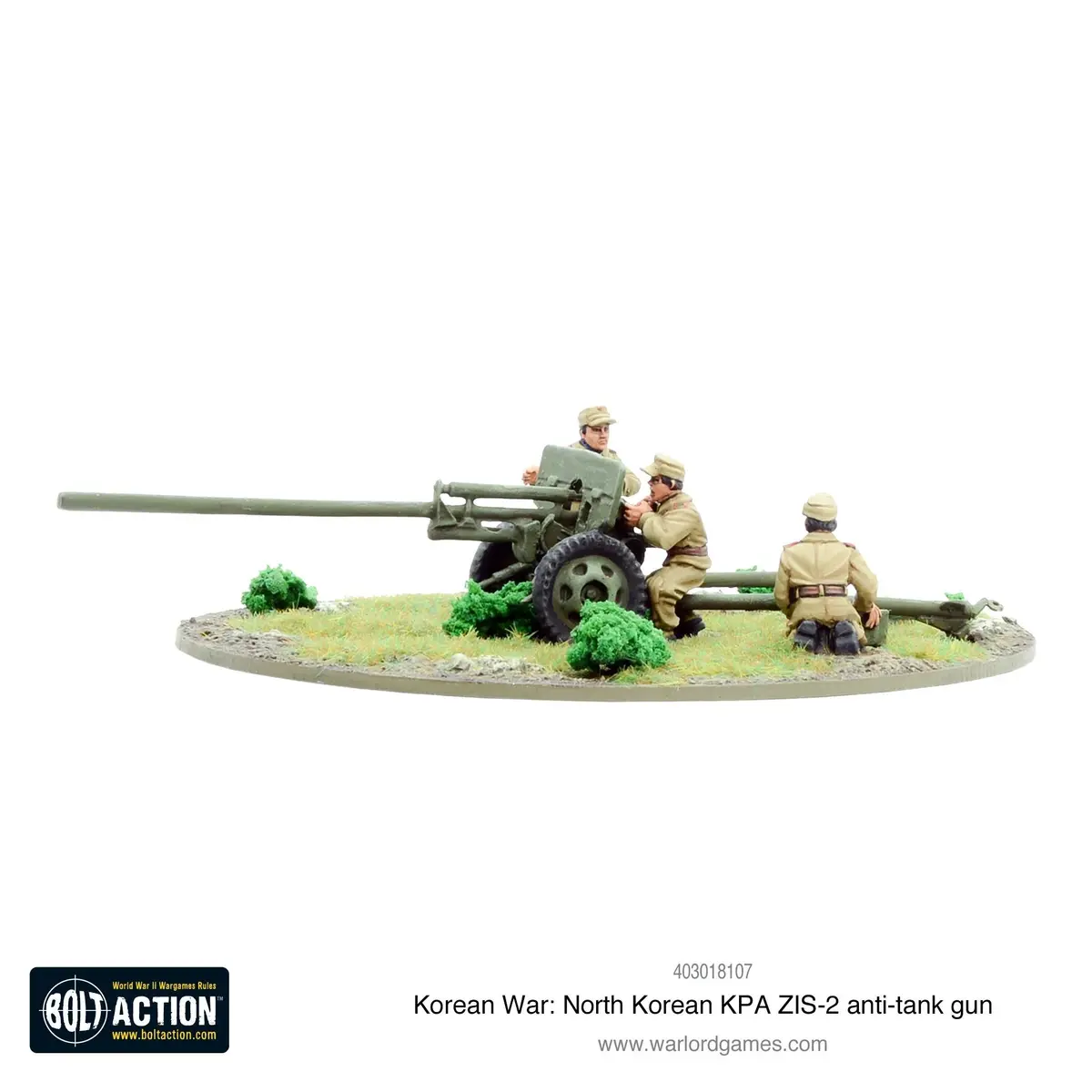 North Korean Zis-2 Anti-Tank Gun (Blister) 1