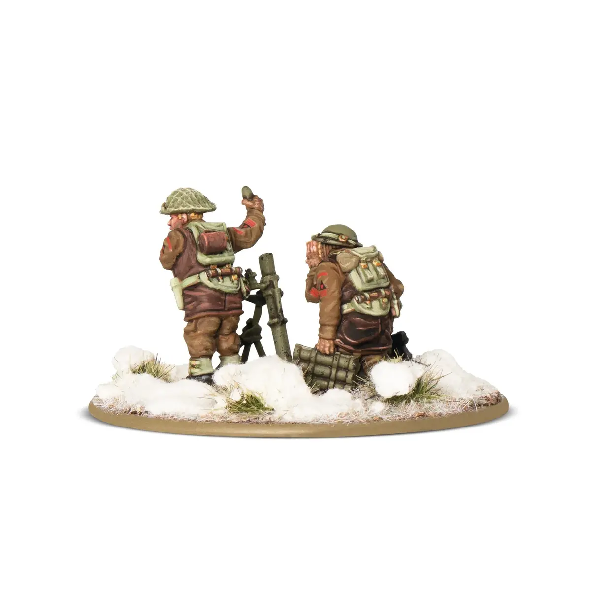 British & Canadian Infantry (Winter) Medium Mortar Team (Blister) 1