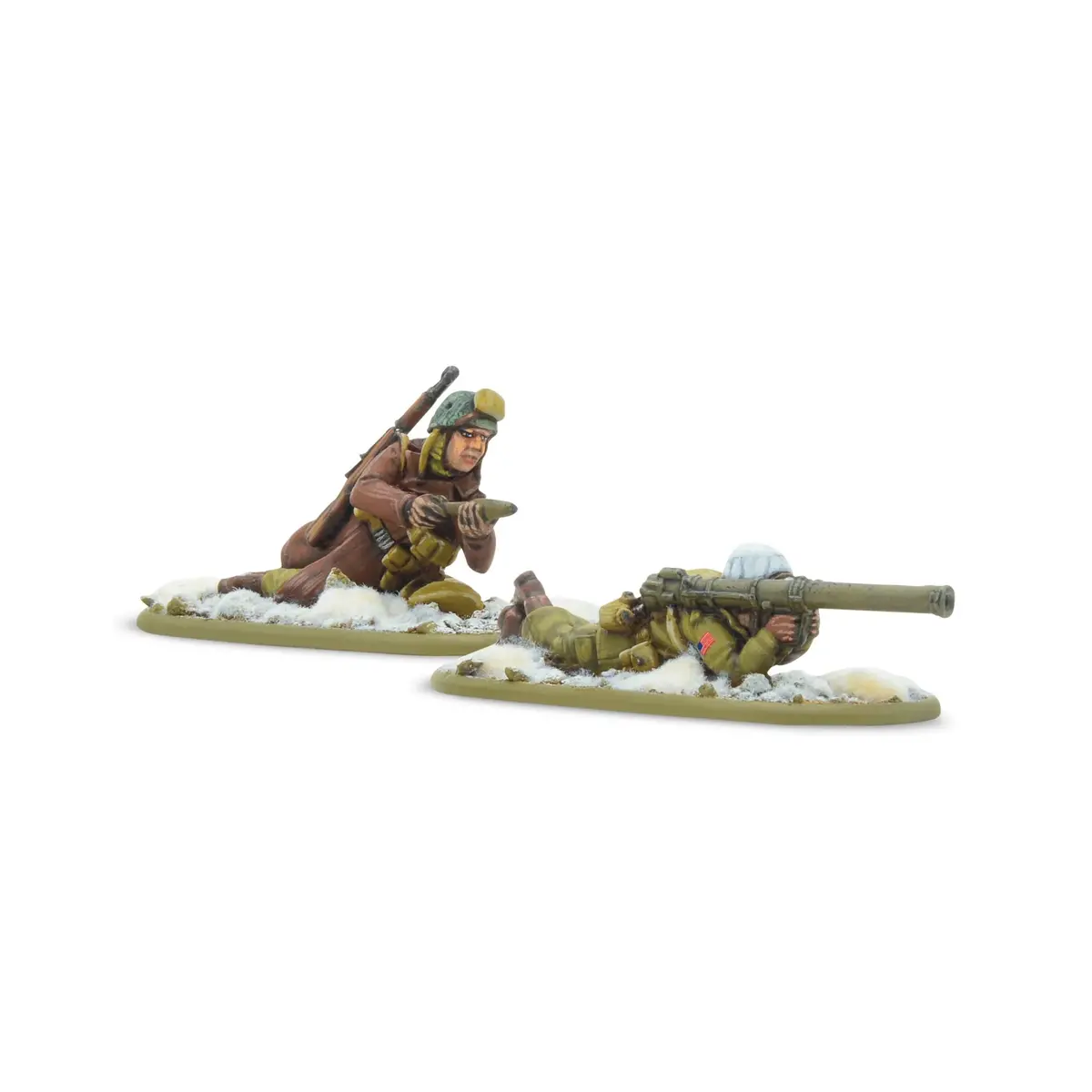 Us Army (Winter) Bazooka Team (Prone) (Blister) 1