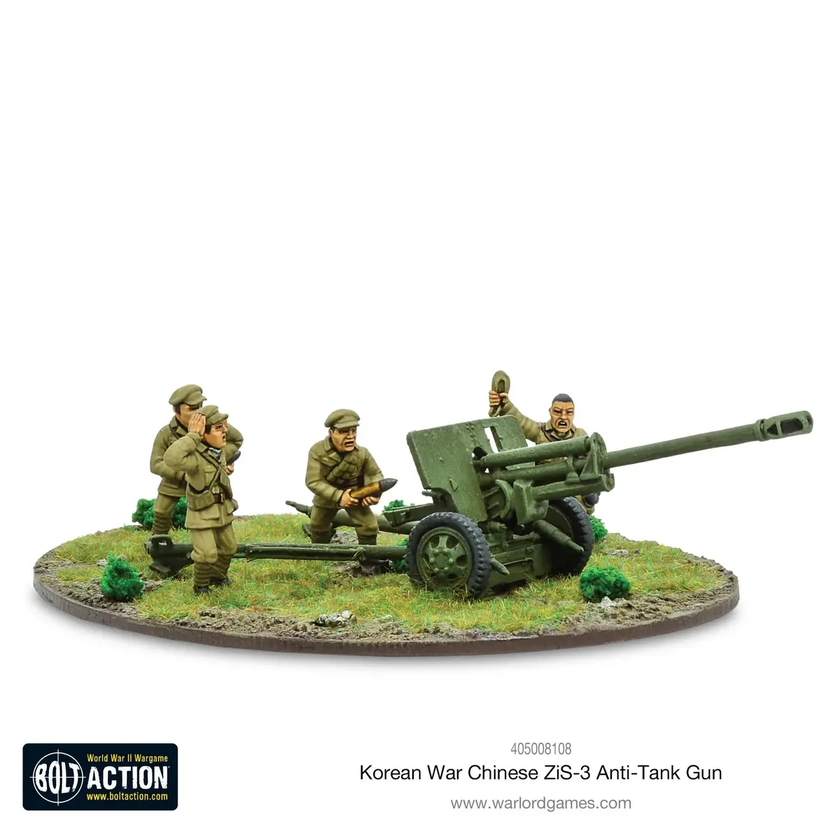 Chinese Pva Zis-3 Anti-Tank Gun (Blister) 1