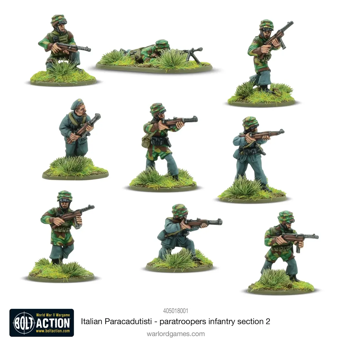 Paracadutisti Paratrooper Infantry Section 2 (Blister) 1