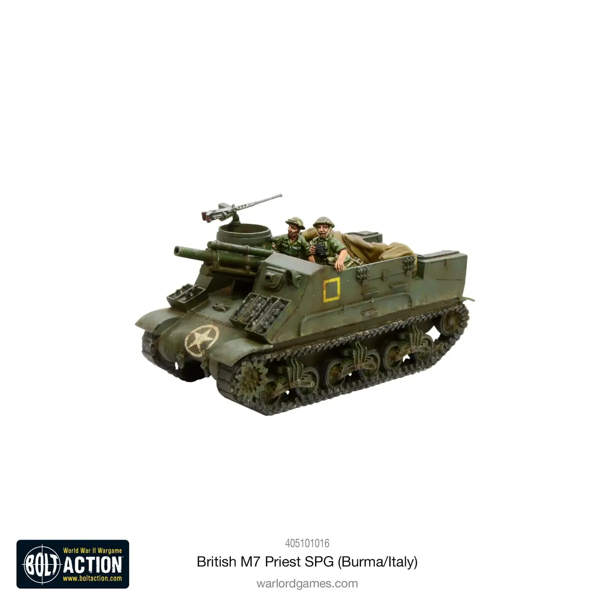 British M7 Priest Spg (Burma/Italy) (Pack) 1