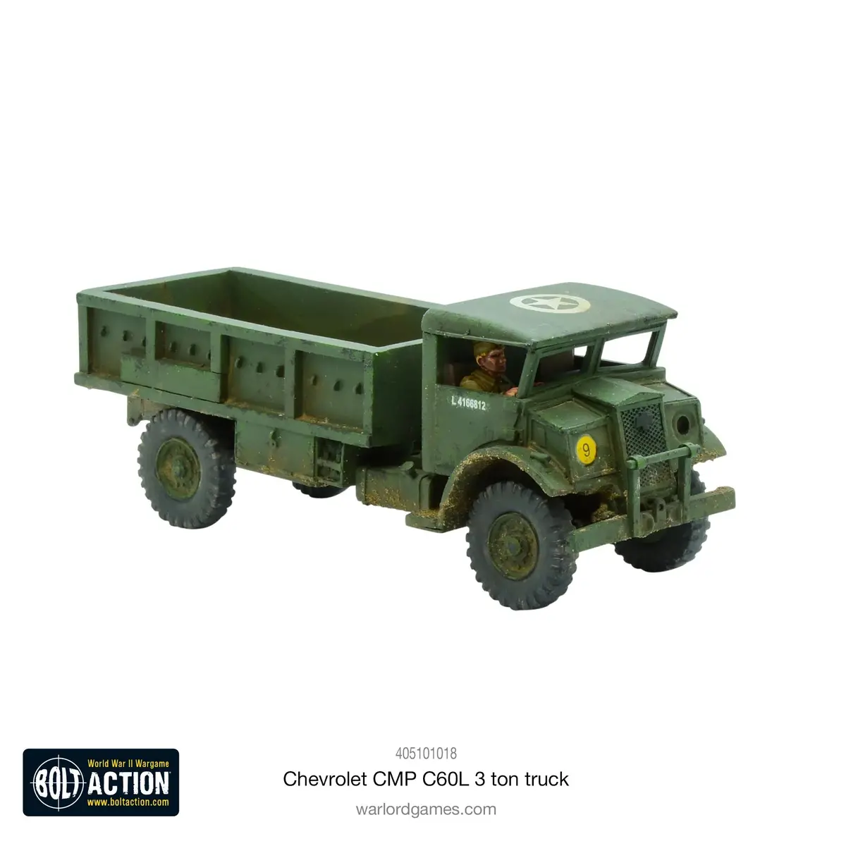 Chevrolet Cmp C60l 3 Ton Truck (Pack) 1