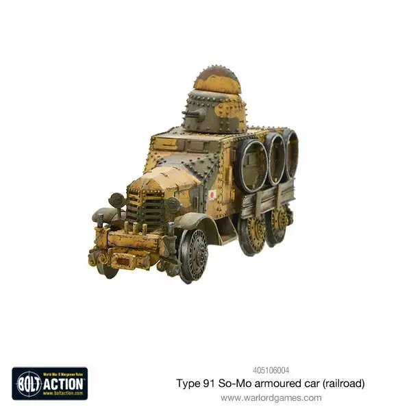 Type 91 So-Mo Armoured Car (Railroad) (Pack) 1