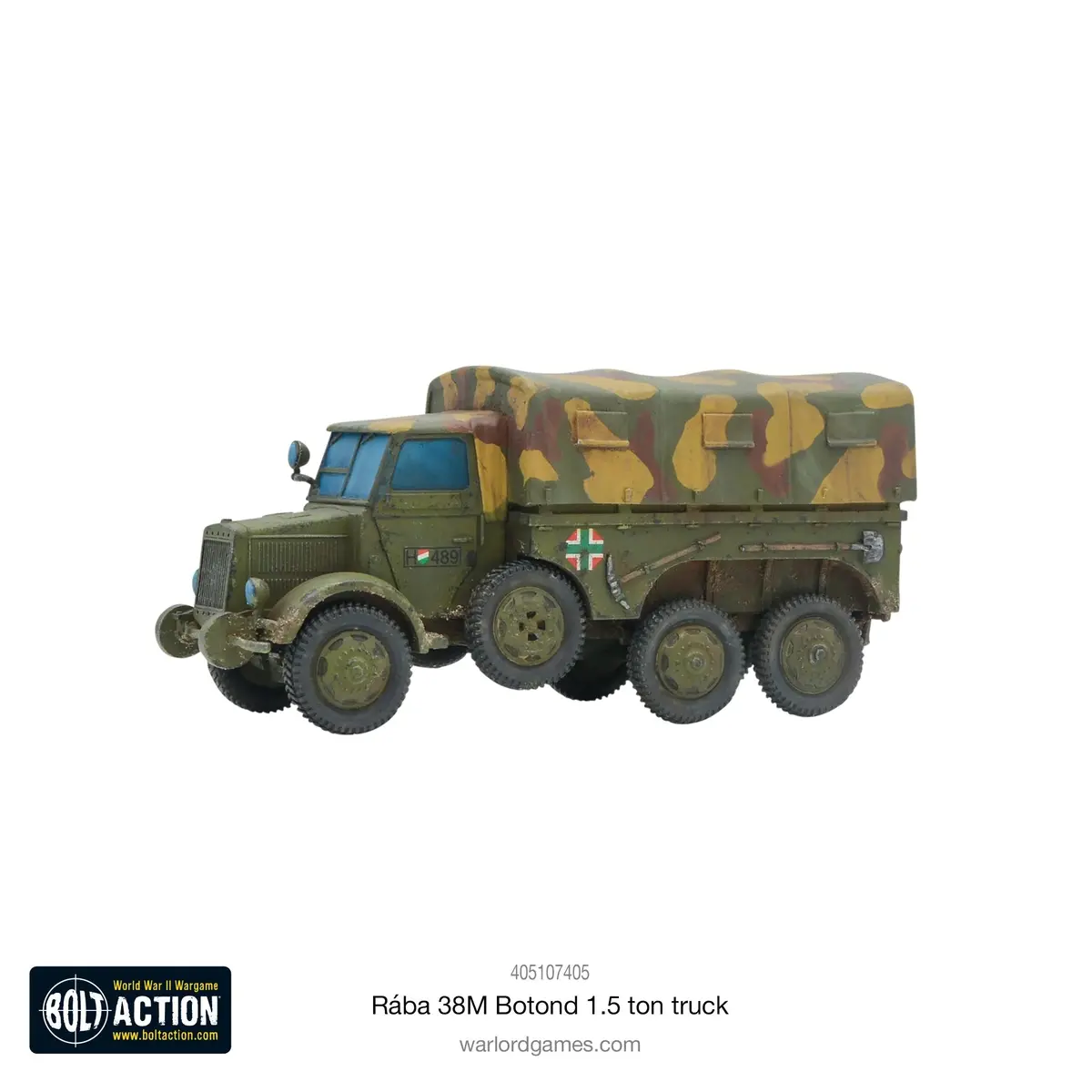 Rába 38M Botond 1.5 Ton Truck (Green Box) 1