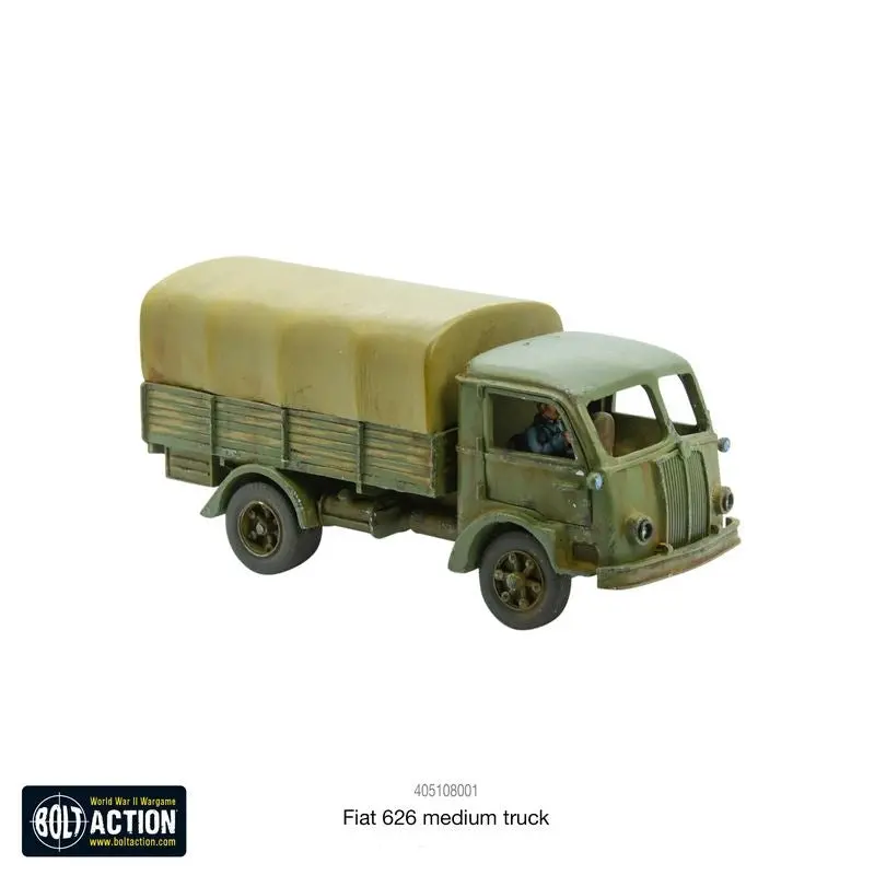 Fiat 626 Medium Truck (Small Green Box) 1