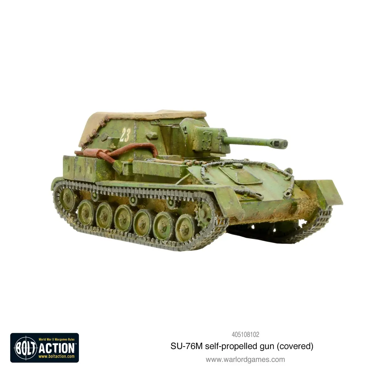 Su-76M Self-Propelled Gun (Covered) (Pack) 1