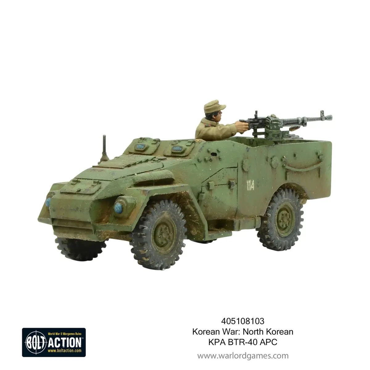 North Korean Kpa Btr-40 Apc (Pack) 1