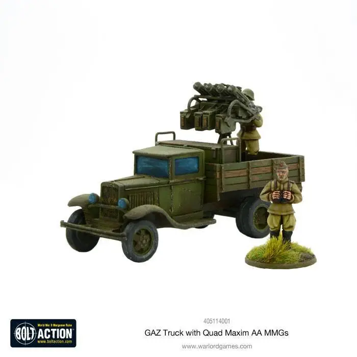 Gaz Truck With Quad Maxim Aa Mmgs (Pack) 1