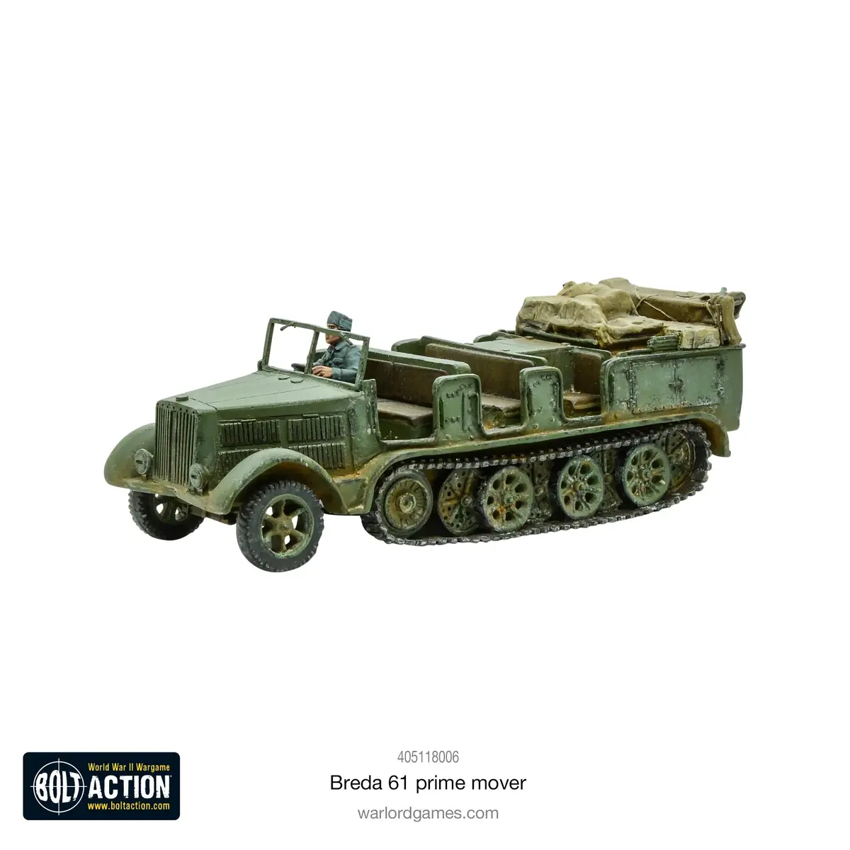 Breda 61 Prime Mover (Small Green Box) 1
