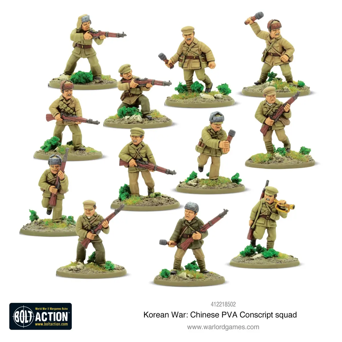 Chinese Pva Conscript Squad (Small Box) 1