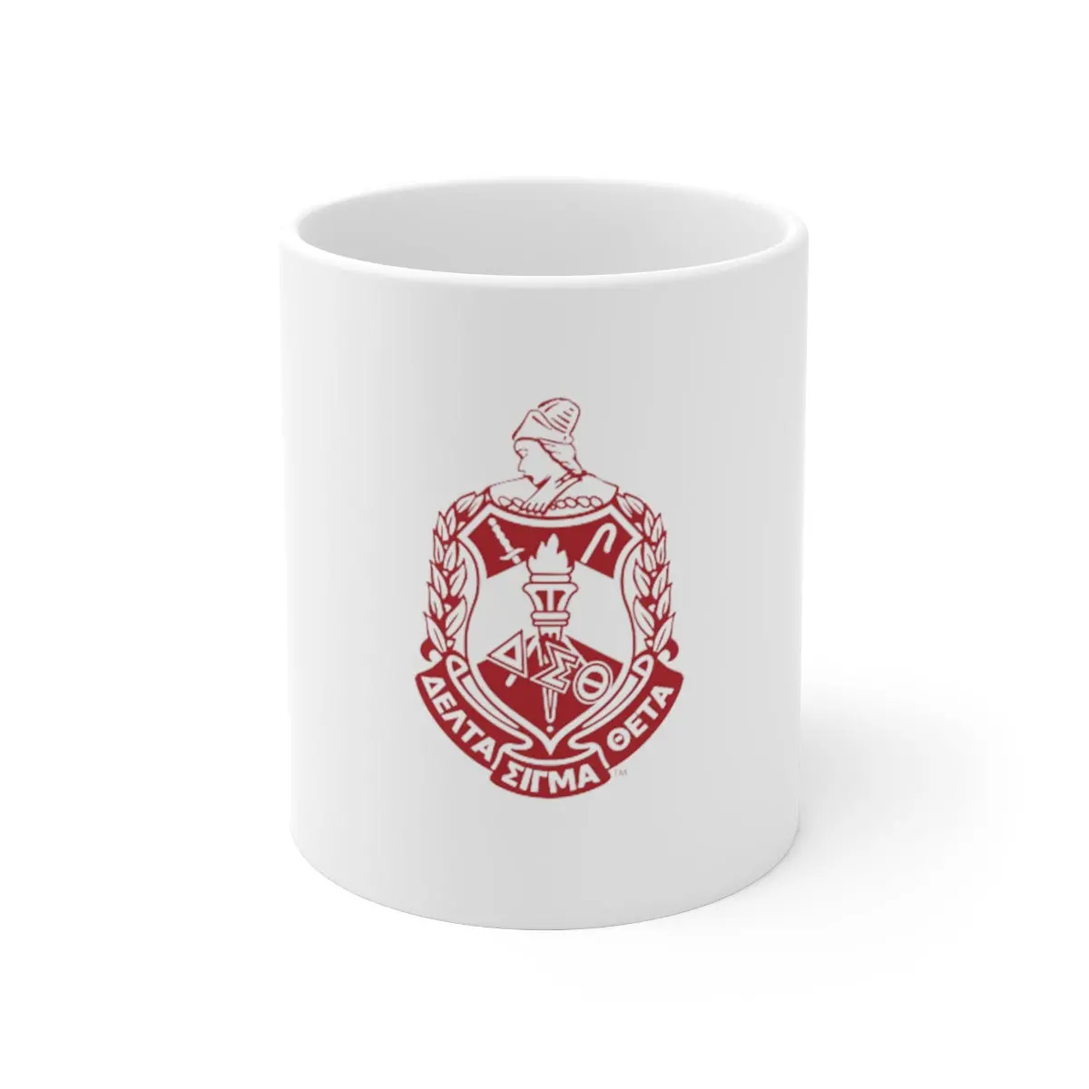 Delta Sigma Theta Ceramic Mug 11Oz 1