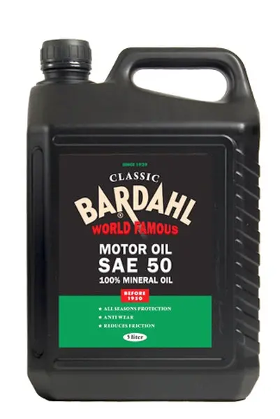 Bardahl Classic Motorolie Sae50 Single Grade 2