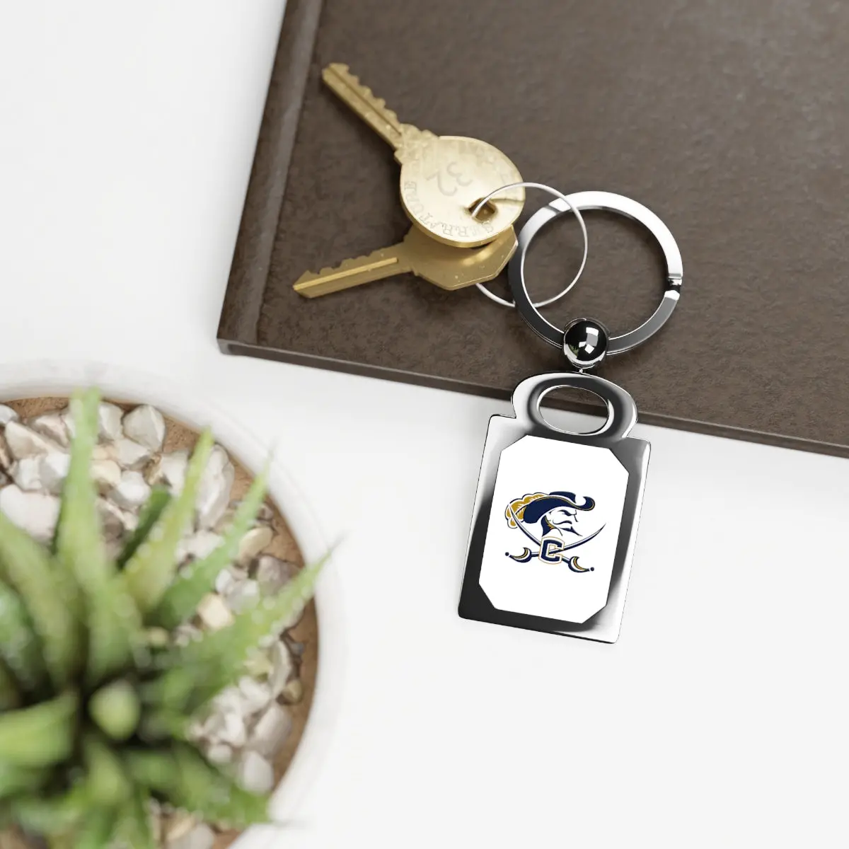 Cuthbertson Hs Rectangle Photo Keyring 1