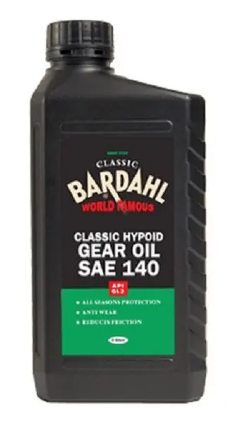 Bardahl Classic Gearolie Sae140 Gl3 Hypoid 1 Ltr. 1