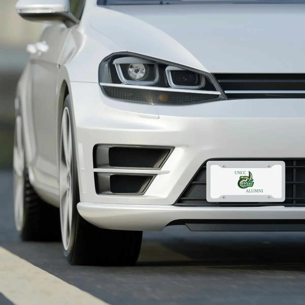 Uncc Alumni License Plate 1