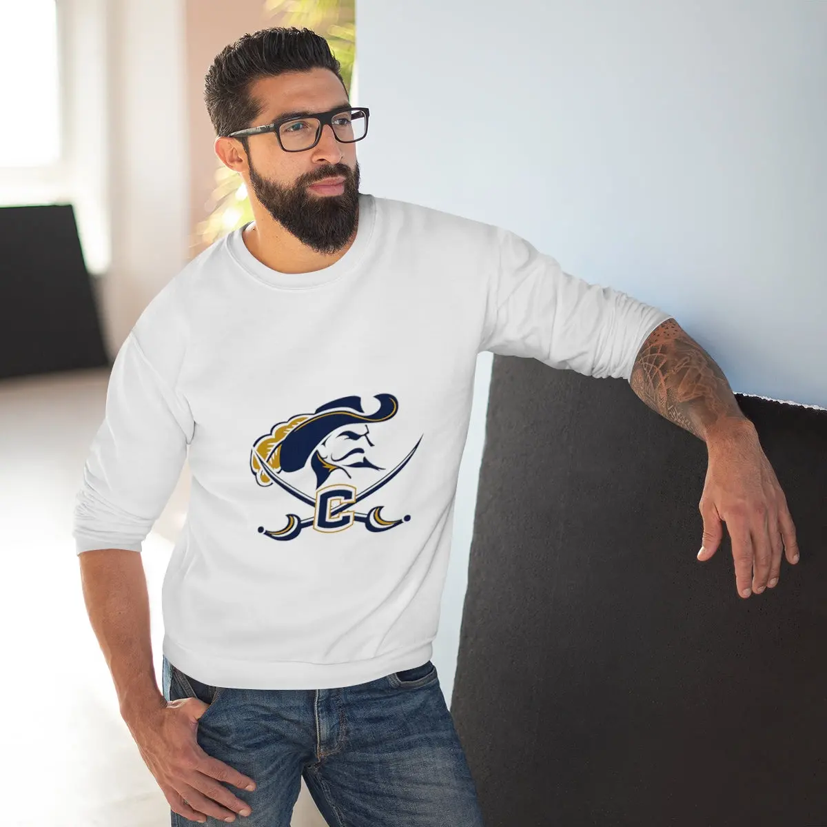 Cuthbertson Hs Unisex Crew Neck Sweatshirt 1