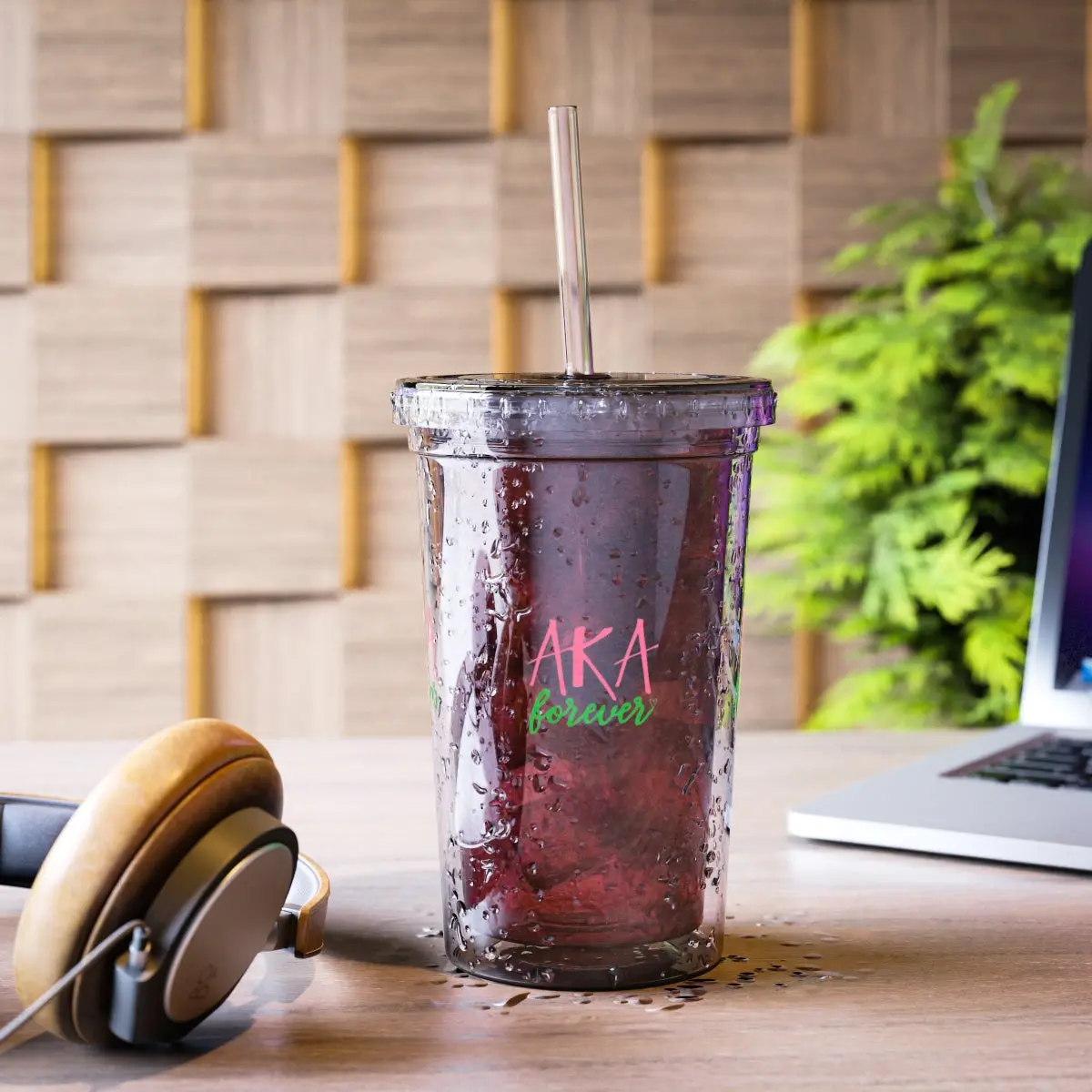 Aka Forever Suave Acrylic Cup 1