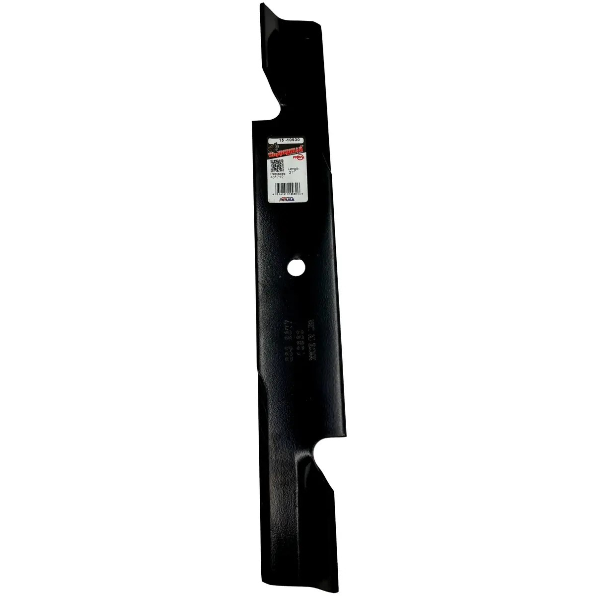 61" High Lift Blade 3" Wide Rotary 10930 (21" Long X 5/8" Hole) 1