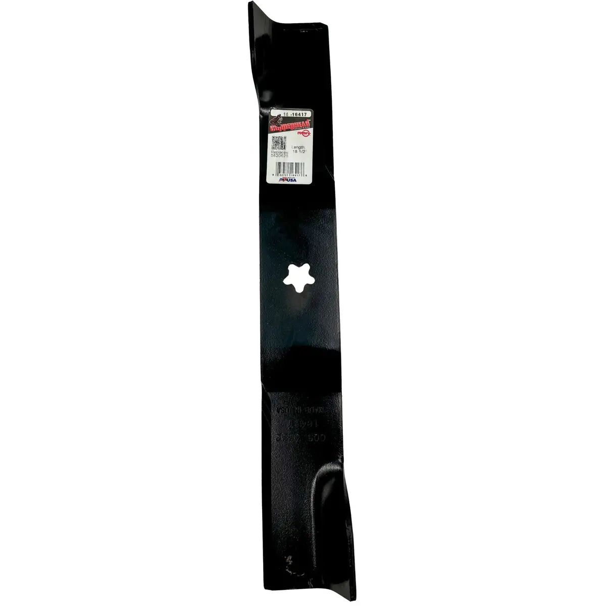 54" Husqvarna High-Lift Blade 582062502 (Fits Mz 54) 1