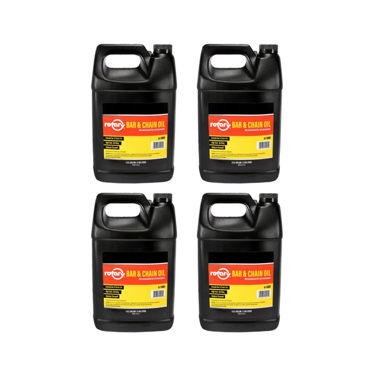 Rotary Bar & Chain Oil #15091 (4 Gallons Total) For Stihl, Echo & More 1