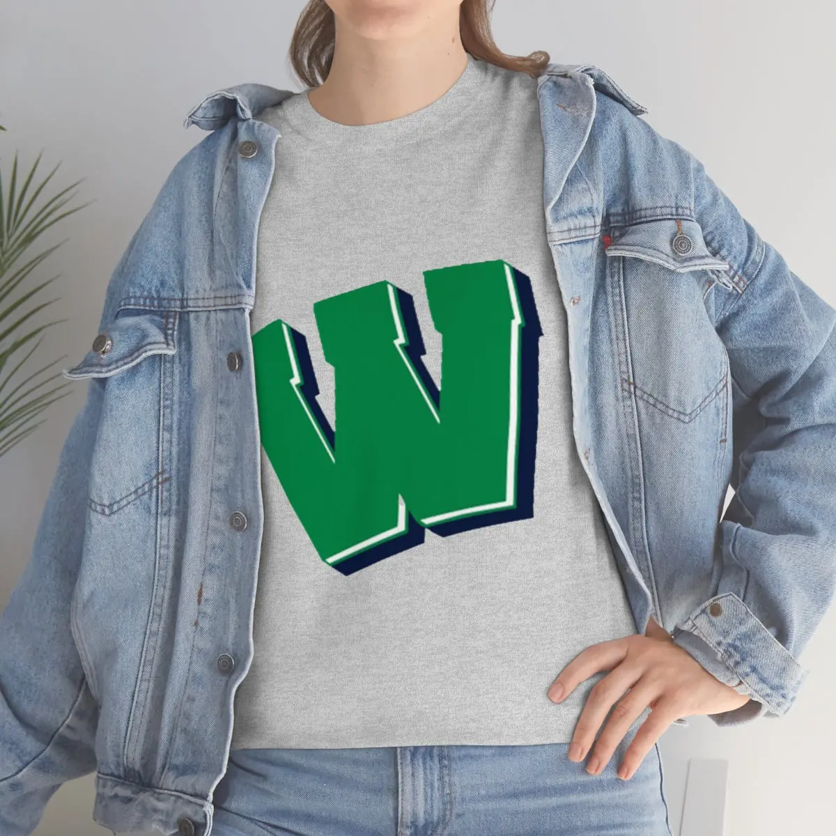 Weddington Hs Full Logo Cotton Tee 1