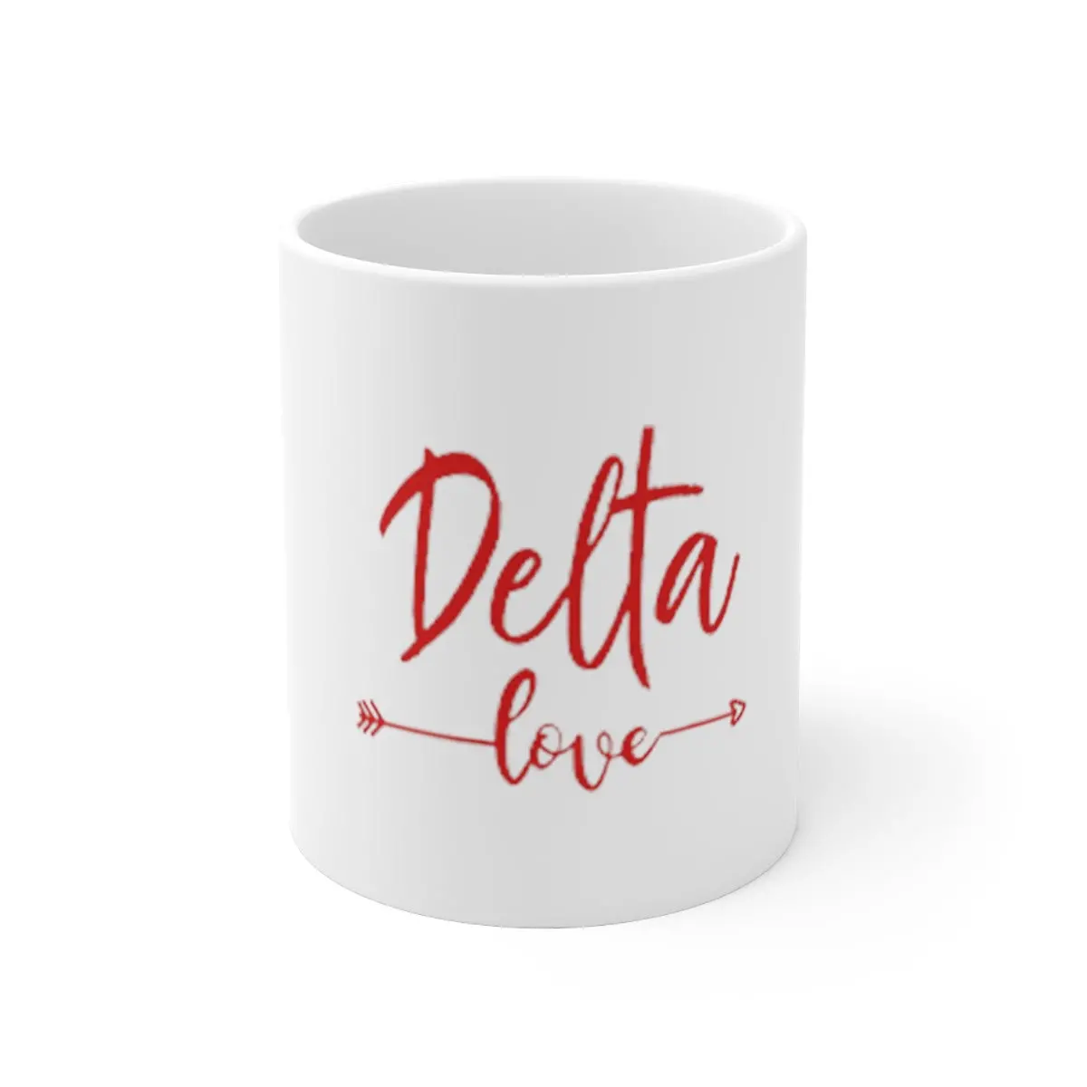 Delta Sigma Theta Ceramic Mug 11Oz 1