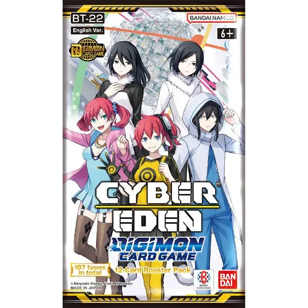 Digimon Card Game: Booster Pack – Cyber Eden [Bt22] 1