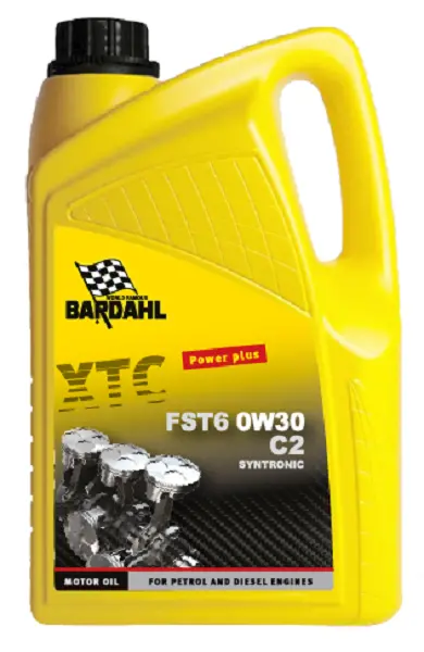 Bardahl Motorolie Xtc Fst6 0W30 C2 Syntronic 5 Ltr. 1